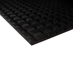 Mosolut Rubber Deska Anti-Shock 100x100cm, outdoor, černá