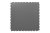 Mosolut Machine Industrial PVC Tiles, 7mm, Smooth, Graphite