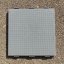 Mosolut Event outdoor solid plastic tile, grey