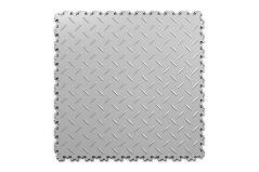 Mosolut Machine Industrial 7 mm PVC Tiles, Diamond, Grey
