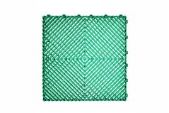 Mosolut AERO plastic floor tiles, green