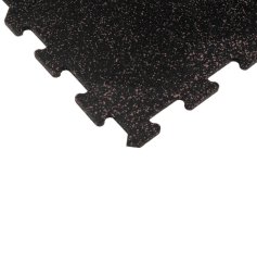 Mosolut Fitness Puzzle Standard 102,5 × 102,5 cm, čierna s 10 % červeným EPDM