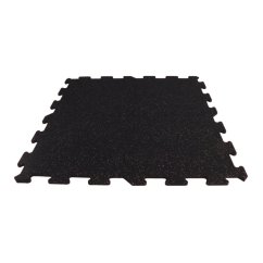 Mosolut Fitness Puzzle Standard 102,5 × 102,5 cm, čierna s 10 % červeným EPDM