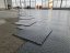 Mosolut Machine Industrial PVC Tiles, 7mm, Diamond, Graphite