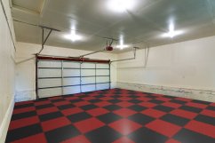 PVC-Bodenfliese Mosolut Machine Industrial, 7mm, noppen, Rot