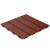 Mosolut Hestra outdoor flooring, Woodlook, mahogany, 1 m²