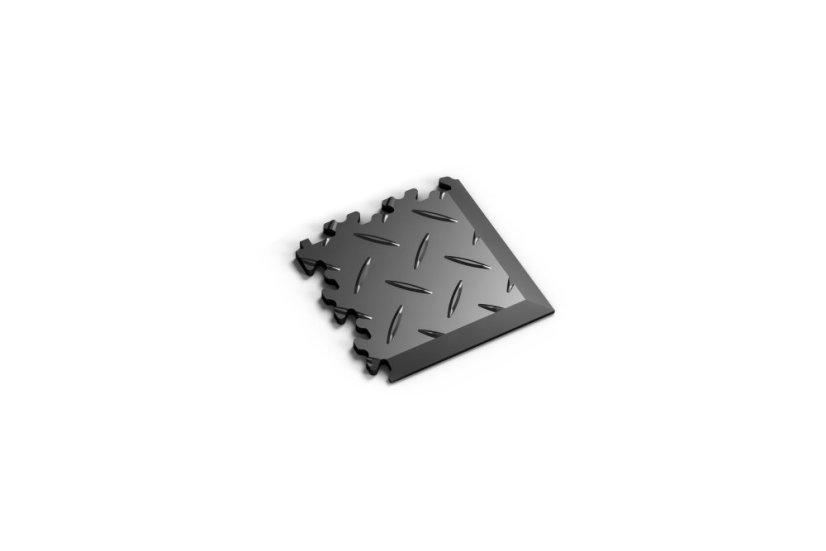 PVC roh Mosolut Machine Industrial, 7mm, diamant - Barva: Černá