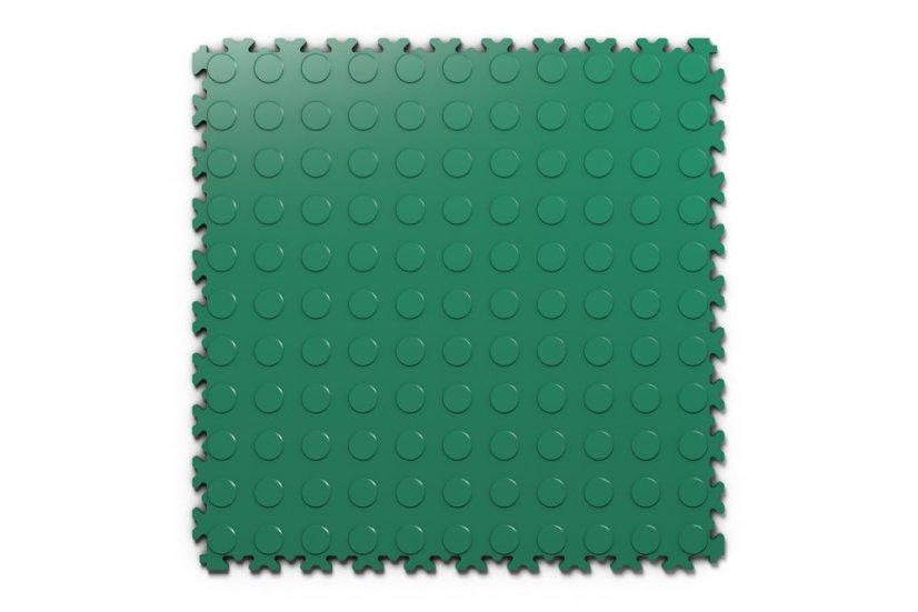 PVC dlažba Mosolut Machine Industrial, 7mm, mince, zelená PVC dlažba Mosolut Machine Industrial, 7mm, mince, zelená