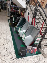 PVC-Bodenfliese Mosolut Machine Industrial, 7mm, diamant, Grün